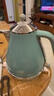 德龙（Delonghi）电热水壶 复古家用304不锈钢烧水电水壶 自动断电1.7L大容量 KBO2001.CGR 萨丁尼亚绿 实拍图