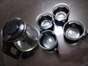 【京东物流】茶壶套装整套茶具大容量玻璃茶杯带滤网耐高温泡茶具 1000ML一壶+四杯套装【活动】【无茶盘】 实拍图