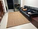 IKEA宜家LOHALS鲁哈斯平织地毯黄麻天然耐用客厅地垫现代简约 自然色地毯80x150cm 实拍图