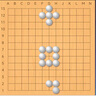 得力（deli）磁石围棋五子棋便携式折叠棋盘学生教学入门棋子互动休闲聚会游戏 【19路】301颗 直径12.5mm 实拍图