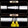 空调排水管外机连接管延长管加长专用接头防老化防晒空调出水软管 【2米管】送1接头+2卡箍+1胶带 实拍图