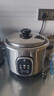 三角牌（Triangle）电饭煲 老式电饭锅304不锈钢0涂层内胆家用小型微压煮饭锅带蒸笼家庭2-6人用 3L 【加厚304内胆0涂层丨升级智能预约】 实拍图