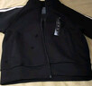 优衣库童装男童女童高弹力快干运动拉链茄克外套478134 478134/09黑色 120 实拍图