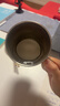 无印良品（MUJI）不锈钢双层马克杯 大容量男女办公学生水杯茶杯咖啡杯 银色490ml 实拍图
