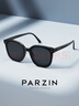 帕森（PARZIN）偏光太阳镜女 范丞丞同款黑超情侣方框眼镜开车驾驶墨镜男PZ91620 实拍图