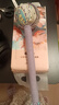 艾草养生锤拍八虚经络穴位敲打神器家用身肩颈背手持式艾灸按摩棒 升级加长31cm艾草养生锤1个全身通用（颜色随机） 实拍图
