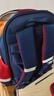 剑桥树【幼升小】儿童书包1-4年级小学生男护脊减负双肩包 藏青红小码 实拍图