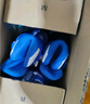 EVERVON轮滑鞋儿童溜冰鞋男女童旱冰鞋KJ-337蓝色附护具头盔M号适35-38码 实拍图