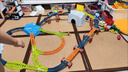 托马斯&朋友 （THOMAS&FRIENDS）可收纳生日礼物火车轨道玩具-洞穴轨道建设者收纳桶套装HNP81 实拍图