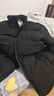 BAOMINGLI棉服男冬季立领纯色加厚保暖棉衣男潮流面包服休闲时尚百搭外套 黑色 4XL 实拍图