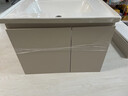 九牧（JOMOO）浴室柜陶瓷一体盆卫生间洗脸盆柜组合洗手盆卫浴洗漱台A2741升级 基础款 强收纳|小户型 淡藕70cm 【无龙头】 实拍图