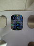 香山 体脂秤智能体重秤 大彩屏显示 心率分析 电子秤人体家用秤体脂称 24项身体数据监测 白 实拍图