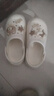 俞兆林（YUZHAOLIN）洞洞鞋女EVA沙滩鞋凉拖鞋踩屎感包头外穿拖鞋 YU222 白色  35-36  实拍图