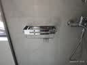 卡贝（cobbe）304不锈钢浴室卫生间置物架免打孔壁挂转角三角网篮厕所五金挂件 单层-方形带杆（可免钉/打孔） 实拍图