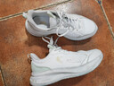乔丹运动鞋女革面防水跑步鞋减震潮流休闲鞋子皮面软底慢跑鞋妈妈鞋 实拍图