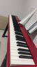 卡西欧（CASIO）电钢琴PXS1100/PXS3100重锤88键便携式智能触屏成人儿童练习考级 PX-S1100原装三踏+U架 红色琴身 实拍图