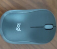 罗技（Logitech）M185鼠标 无线鼠标 办公鼠标 对称鼠标 黑色灰边 带无线2.4G接收器 实拍图