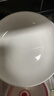 几物森林 骨瓷纯白盘子套装陶瓷盘菜盘饭盘汤盘深盘圆盘酒店 8英寸4只装 实拍图