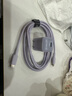 ANKER安克 充电线苹果mfi认证适用iphone11/12/13/14手机充电器3Atype-c转lightning快充数据线 1.8m紫 实拍图
