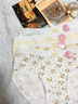 北极绒【A类纯棉】内裤女士100全棉裆抗菌薄款高弹透气少女生中腰三角裤 实拍图