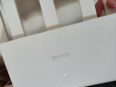 Tenda腾达路由器【千兆WiFi6+穿墙王】无线AX3000信号增强家用放大器Mesh国家补贴金榜一名云霄白立式 实拍图