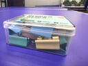得力（deli）16只32mm彩色长尾夹票夹 盒装金属燕尾夹票据文件夹办公 TP603 实拍图