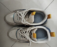 回力官方男鞋运动鞋子男潮流皮面休闲鞋轻便透气缓震跑步鞋 米蓝 39  实拍图