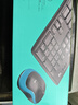 罗技（Logitech）MK275 键鼠套装 无线键鼠套装 办公键鼠套装 全尺寸 商务键鼠套装 带无线2.4G接收器 黑蓝色 实拍图