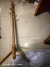 稳纳 衣帽架 衣架落地 实木挂衣架 阳台卧室衣服架  原木色三脚款3176 实拍图