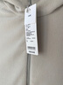 优衣库【狂欢价】女装双面穿防风摇粒绒拉链连帽外套户外479697 479697/30浅米色 L 实拍图