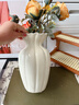 京东鲜花法式陶瓷花瓶高级感客厅水培插花鲜花轻奢摆件白色奶油风装饰 实拍图