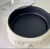 九阳（Joyoung）家用电饼铛锅 三明治机早餐机煎烤机电火锅  60mm加深烤盘 一级不粘抗菌 多功能烙饼炒烤肉锅GK200 实拍图
