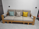 木缇森北欧实木沙发客厅现代简约家具组合套装小户型两用沙发坐垫可拆洗 【沙发床】三人位 实拍图