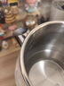 美的（Midea）艺术家电热水壶  烧水壶自动断电保温一体  1.6L大容量电热水壶 316L不锈钢恒温壶 精准控温 63-Q 实拍图