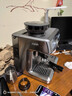 铂富（Breville）BES870 半自动咖啡机 家用意式 研磨奶泡一体式 可拆卸豆仓 16档研磨 锻光银  实拍图