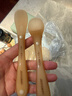 婧麒（JOYNCLEON）硅胶勺子新生辅食勺宝宝吃饭儿童餐具软勺 2只装 Jyp123372饭盒 实拍图