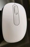罗技（Logitech）M196 无线蓝牙鼠标 办公鼠标 笔记本商务办公家用 小巧便携 对称手型 珍珠白 实拍图