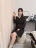 小匠材化妆凳化妆椅家用卧室梳妆凳软包梳妆台凳子网红换鞋凳白+灰色 实拍图