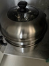 九阳（Joyoung）蒸锅复合底不锈钢三层蒸锅家用蒸馒头包子高拱盖炉灶通用30cm 实拍图