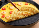 美的（Midea）电饼铛家用煎烤机烙饼锅三明治早餐机蒸汽煎烤盘 大火力烤肉薄饼机双面加热加深电饼档 JKC3051 实拍图