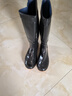 双星八特 高筒雨鞋雨靴男防滑塑胶雨天 38cm码男女通用 40码 实拍图