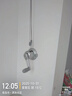 金贵夫人手摇式晾衣架阳台专用升降晾衣杆伸缩晾衣服架子手动晒衣架凉衣架 冰川银【热销推荐】 2.0m 三杆 24个晒孔【加厚铝合金】+包安装 实拍图