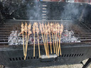 鲜京采内蒙古原切羔羊肉串2斤 （50串）烧烤食材 露营户外 京东自有品牌 实拍图
