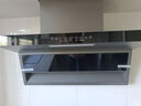 好太太亿美油烟机一级能效变频家用大吸力顶侧双吸大风量静压低噪音真实挥手智控自动清洗油烟机7字型抽烟机 【标配款天然气套装】90五键小灯+5.2KW定时灶 联系客服上门安装（全国联保） 实拍图