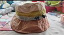 SHUKIKU儿童防晒帽防紫外线可调节太阳帽遮阳帽透气渔夫帽 薄荷小象 L码 实拍图