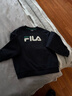 FILA【抗菌功能】斐乐儿童童装2025年冬季男女童小童加绒卫衣 晒单实拍图