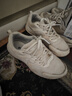 特步跑步鞋男鞋运动鞋男轻便减震休闲鞋跑鞋学生鞋 白色 41码 实拍图