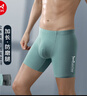 猫人运动内裤男士防磨腿加长跑步健身紧身训练速干透气五分裤2条4XL 实拍图