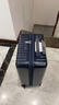 美旅拉杆箱商务行李箱20寸旅行箱大容量密码登机箱轻盈抗摔薯条箱79B 深蓝色【畅销色/沉稳高级】 20英寸 （可登机 无侧把手） 实拍图