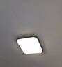 惠普精工吸顶灯led灯卧室现代简约餐厅中山灯具方50*50cm三色遥控 实拍图